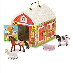 Melissa & Doug wooden latches barn